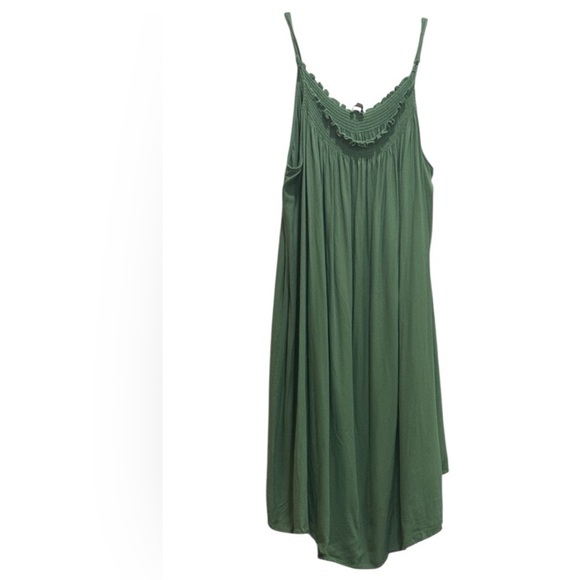 Reitmans Green Flowy Sleeveless Dress Size 2X - Picture 5 of 5
